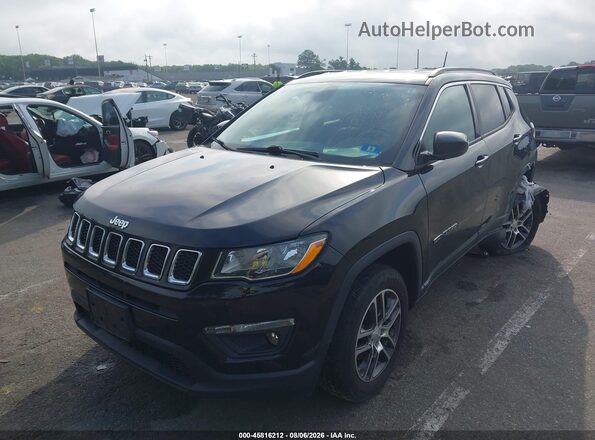3C4NJDBB0JT178231 2018 JEEP COMPASS Black Vista tres cuartos delantera izquierda