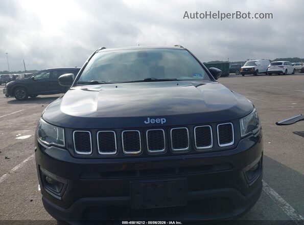 3C4NJDBB0JT178231 2018 JEEP COMPASS Black Vista del cuadro de instrumentos