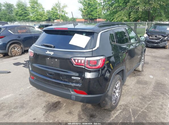 3C4NJDBB0JT178231 2018 JEEP COMPASS Black Trasero derecho