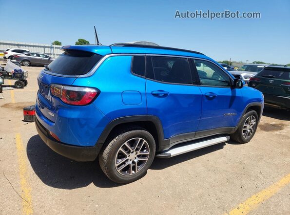 3C4NJDBB0JT239965 2018 JEEP COMPASS Blue Հետևի աջ