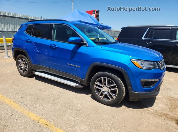 3C4NJDBB0JT239965 2018 JEEP COMPASS Blue Առջևի աջ