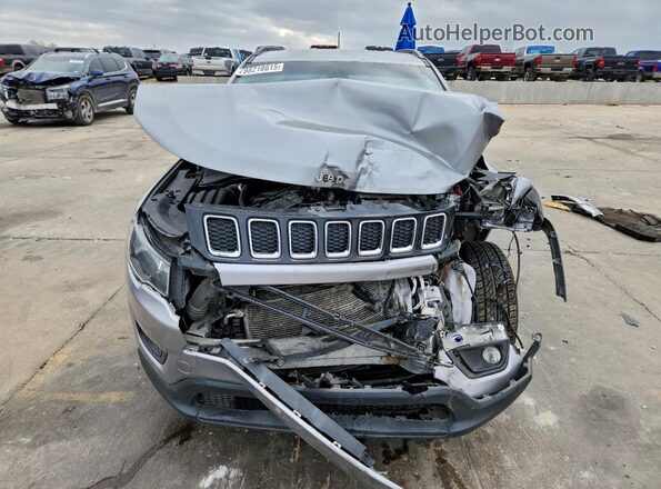 3C4NJDBB0JT282489 2018 JEEP COMPASS Gray Դիմացի տեսք