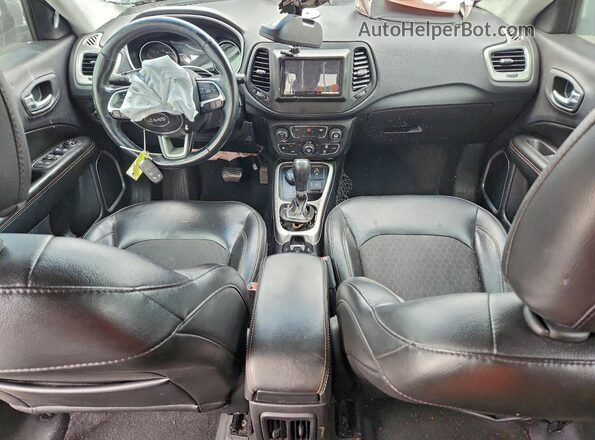 3C4NJDBB0JT282489 2018 JEEP COMPASS Gray Առջևի վահանակի տեսք