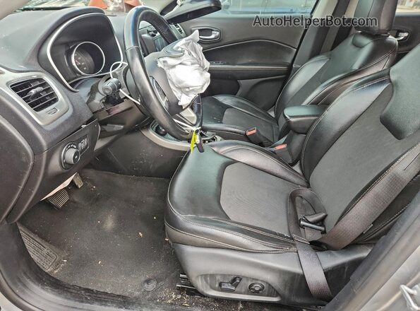 3C4NJDBB0JT282489 2018 JEEP COMPASS Gray Սալոնի դիմացի տեսք