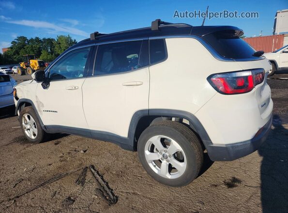3C4NJDBB0JT361189 2018 JEEP COMPASS Белый Задняя левая четверть