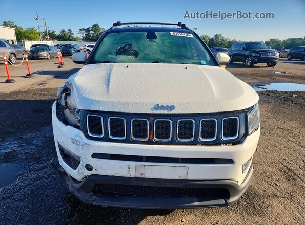 3C4NJDBB0JT361189 2018 JEEP COMPASS Белый Вид спереди
