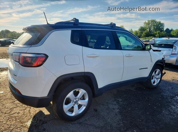 3C4NJDBB0JT361189 2018 JEEP COMPASS Белый Задняя правая четверть