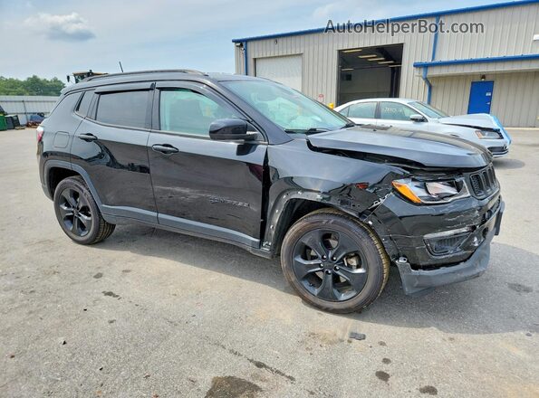 3C4NJDBB0KT598704 2019 JEEP COMPASS Black Առջևի աջ
