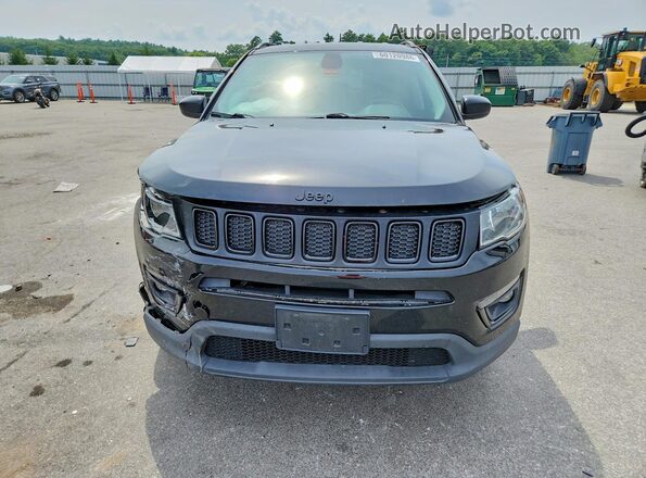 3C4NJDBB0KT598704 2019 JEEP COMPASS Black Դիմացի տեսք
