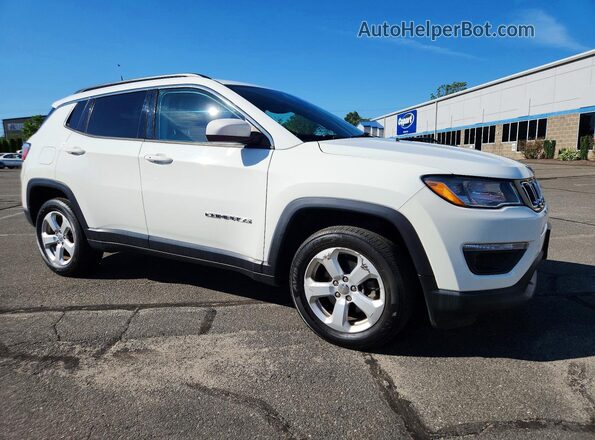 3C4NJDBB0KT847552 2019 JEEP COMPASS White Przód prawy