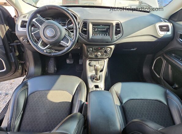 3C4NJDBB0KT850869 2019 JEEP COMPASS Gray Առջևի վահանակի տեսք
