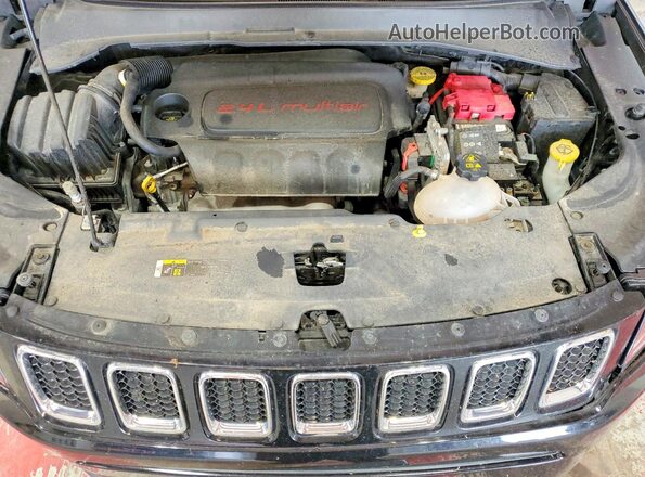 3C4NJDBB0LT112393 2020 JEEP COMPASS Black Vista interior trasera