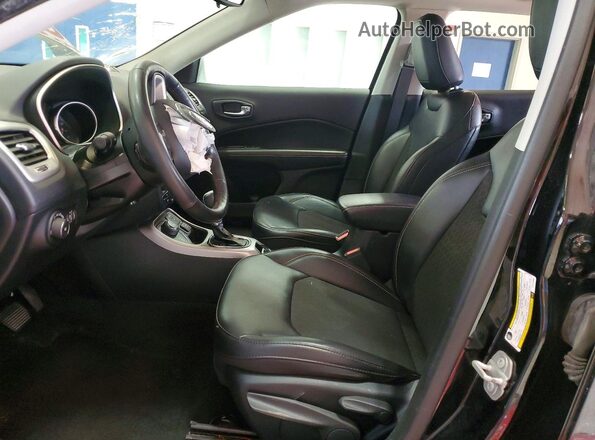 3C4NJDBB0LT112393 2020 JEEP COMPASS Black Vista interior delantera