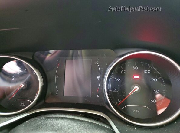3C4NJDBB0LT112393 2020 JEEP COMPASS Black Vista del cuadro de instrumentos