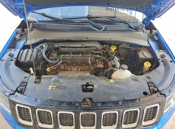 3C4NJDBB0LT247910 2020 JEEP COMPASS Blue Widok komory silnika