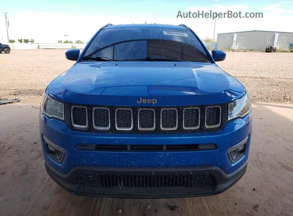 3C4NJDBB0LT247910 2020 JEEP COMPASS Blue Widok z przodu