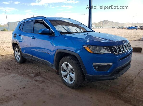 3C4NJDBB0LT247910 2020 JEEP COMPASS Blue Przód prawy