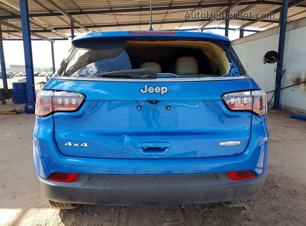 3C4NJDBB0LT247910 2020 JEEP COMPASS Blue Widok z tyłu