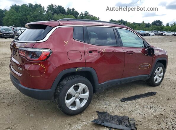 3C4NJDBB0MT554690 2021 JEEP COMPASS Red Задня права чверть