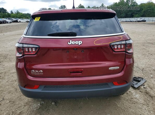 3C4NJDBB0MT554690 2021 JEEP COMPASS Red Вид ззаду
