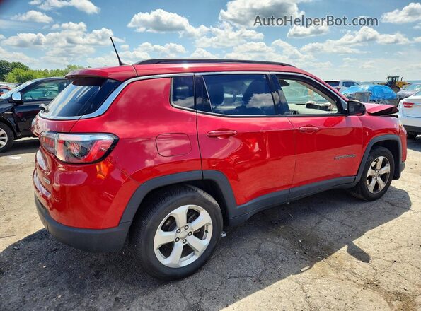 3C4NJDBB1JT455548 2018 JEEP COMPASS Red Tył prawy