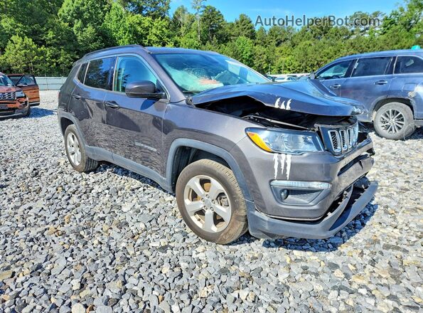 3C4NJDBB1JT481714 2018 JEEP COMPASS Gray Delantero derecho