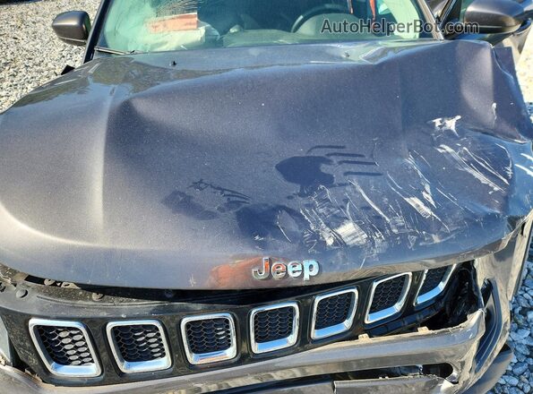 3C4NJDBB1JT481714 2018 JEEP COMPASS Gray Vista interior trasera