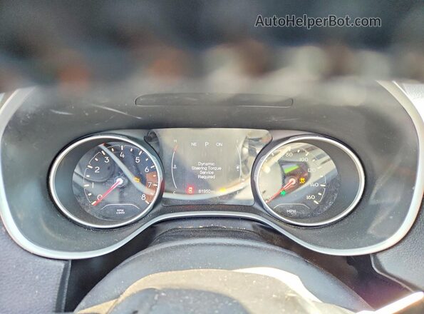3C4NJDBB1JT481714 2018 JEEP COMPASS Gray Vista del cuadro de instrumentos