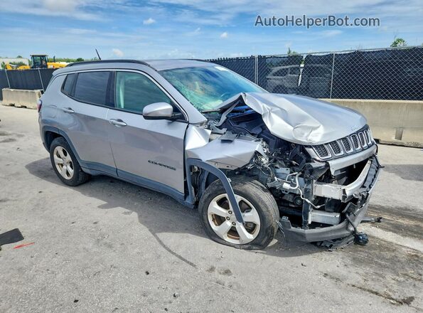 3C4NJDBB1JT492857 2018 JEEP COMPASS Silver Առջևի աջ