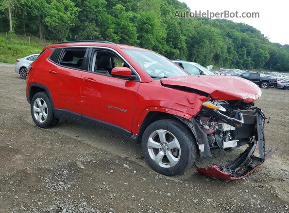 3C4NJDBB1KT679100 2019 JEEP COMPASS Red Front right