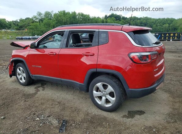 3C4NJDBB1KT679100 2019 JEEP COMPASS Red Rear left