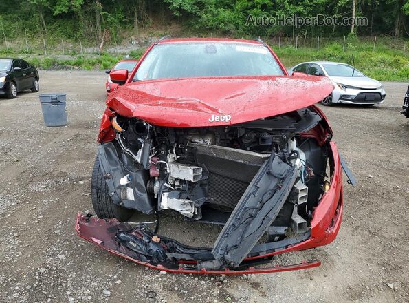3C4NJDBB1KT679100 2019 JEEP COMPASS Red Front view