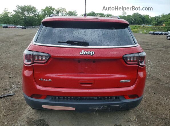 3C4NJDBB1KT679100 2019 JEEP COMPASS Red Rear view