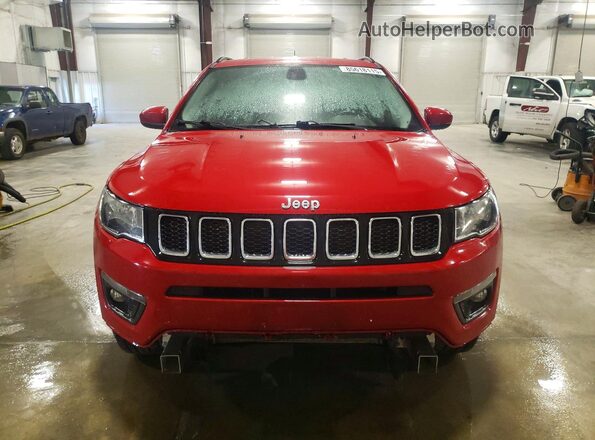 3C4NJDBB1LT256681 2020 JEEP COMPASS Red Vista frontal