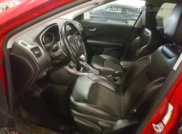 3C4NJDBB1LT256681 2020 JEEP COMPASS Red Vista interior delantera