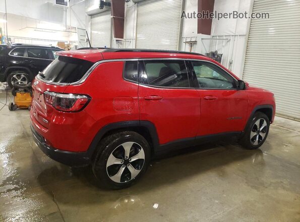 3C4NJDBB1LT256681 2020 JEEP COMPASS Red Trasero derecho