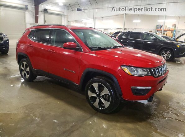 3C4NJDBB1LT256681 2020 JEEP COMPASS Red Delantero derecho