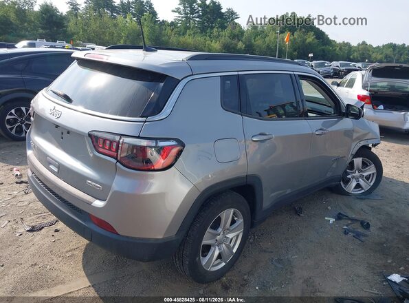 3C4NJDBB1NT181144 2022 JEEP COMPASS Серебряный Задняя правая четверть