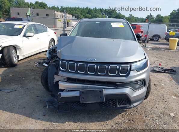3C4NJDBB1NT181144 2022 JEEP COMPASS Серебряный Вид щитка приборов