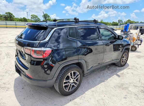 3C4NJDBB2HT640475 2017 JEEP COMPASS Черный Задняя правая четверть