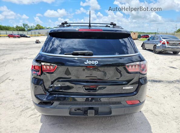 3C4NJDBB2HT640475 2017 JEEP COMPASS Черный Вид сзади