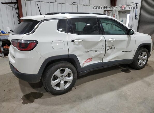 3C4NJDBB2JT284115 2018 JEEP COMPASS White Trasero derecho