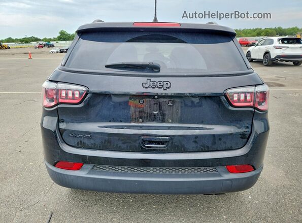 3C4NJDBB2JT325634 2018 JEEP COMPASS Black Vista trasera