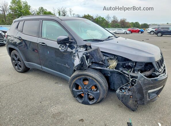 3C4NJDBB2JT325634 2018 JEEP COMPASS Black Delantero derecho