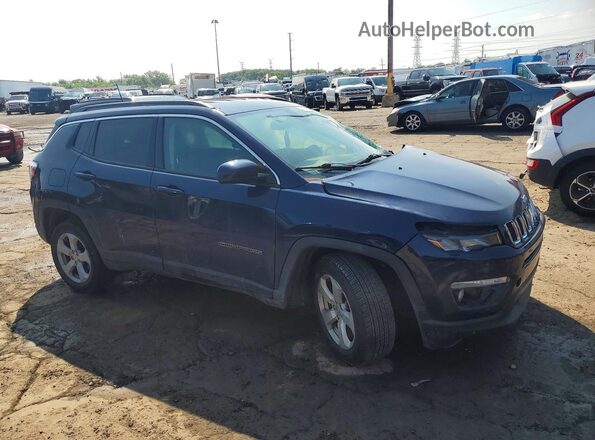 3C4NJDBB2JT433901 2018 JEEP COMPASS Blue Delantero derecho