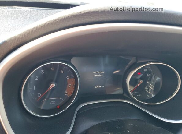 3C4NJDBB2KT600758 2019 JEEP COMPASS Black ხელსაწყოთა პანელის ხედი