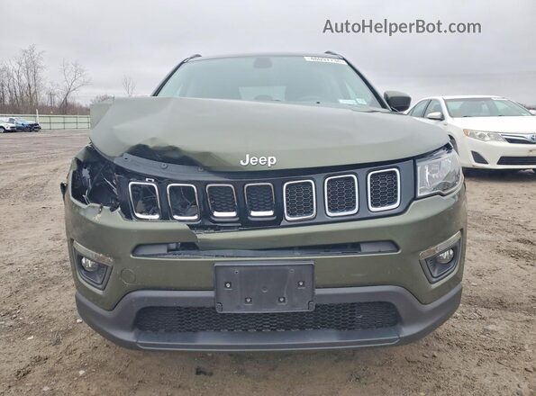 3C4NJDBB2KT734850 2019 JEEP COMPASS Зеленый Вид спереди