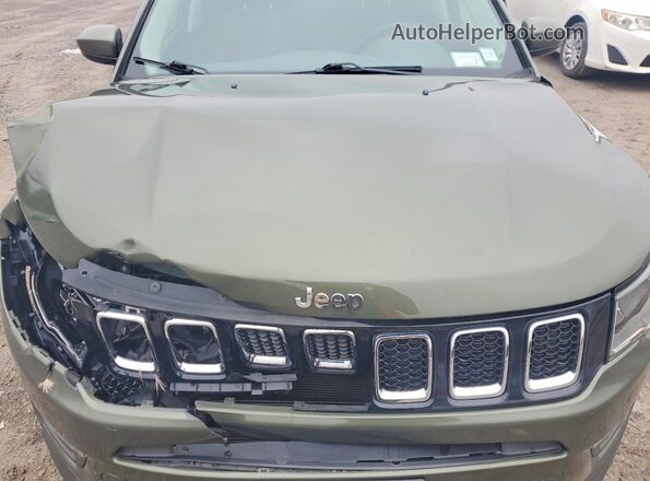 3C4NJDBB2KT734850 2019 JEEP COMPASS Зеленый Вид подкапотного пространства