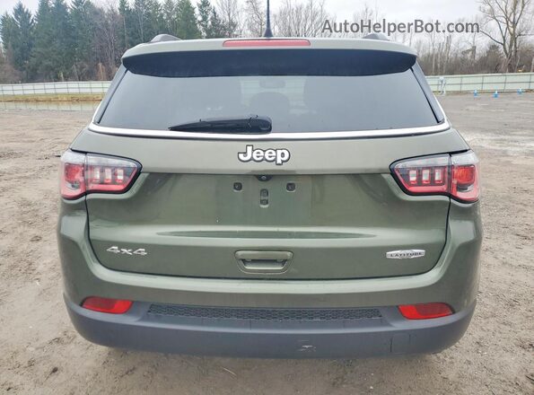 3C4NJDBB2KT734850 2019 JEEP COMPASS Зеленый Вид сзади