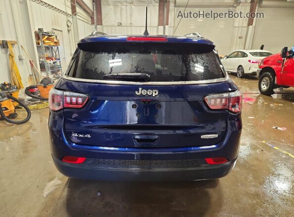 3C4NJDBB2KT780937 2019 JEEP COMPASS Blue Vista trasera